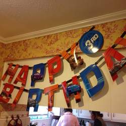 Luke's 3rd Birthday Party - Disney Cars