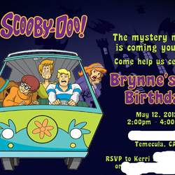 Brynne's Scooby-Doo Birthday Party - Girl's Scooby Doo Party