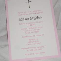 Pink and Brown Baptism - None