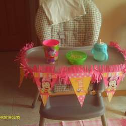 Somara's 1st birthday - Minnie Mouse