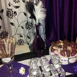 purple black - Engagement/Bachelorette/Ladies Night