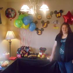 Logan's mickeytacular 2nd birthday - Mickey Mouse