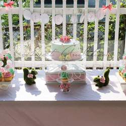 Shabby Chic Baby shower - Vintage Bunny Shabby Chic