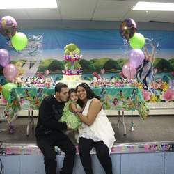 My goddaughter's 1 birthday  - Tinker Bell