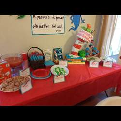 Addison's 6th birthday  - Dr Seuss