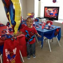 DJ's 3rd Birthday - Spiderman