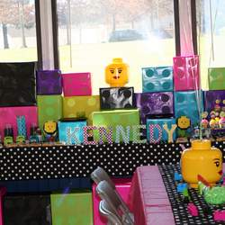 Kennedy's 3rd Lego Party - Lego