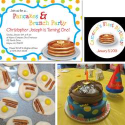 Pancakes and Brunch  - 1st birthday party
