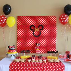 Aubrey's 2nd Birthday a Minnie affair - Minnie Mouse