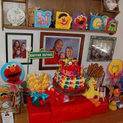 Karrah's 2nd Birthday -Sesame Style! - Sesame Street/ Elmo