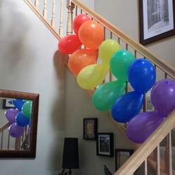 Ethan's 7th Birthday Party - Rainbow