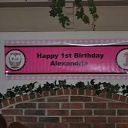 Alexandria's 1st Birthday - Look Whooo's 1