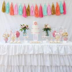 Love More - Pink, Gold with touch of blue