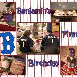 Benjamin's Baseball Birthday Bash - Baseball