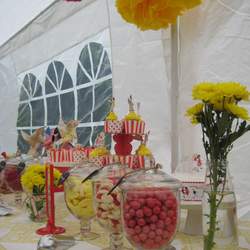 Red & yellow vintage themed 3rd Birthday - Vintage Toy