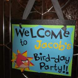 Jacob's Angry Birds 7th Birthday - Angry Birds