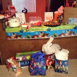 Mason 1st birthday story - Toy Story 3