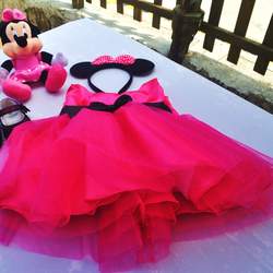 Ellerie's First Birthday - Minnie Mouse Polka dots