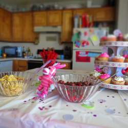 Hailey's 2nd Birthday Party - Sock Monkey
