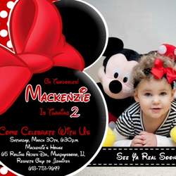Mackenzie Turns TWO-dles!  - Mickey & Minnie Mouse party