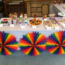 Sabine's 4th Birthday Party - Disney Princess and Rainbows