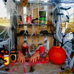One of My Annual Kids Halloween Parties - Kid Friendly Halloween