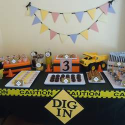 Construction 3rd Birthday! - Construction party