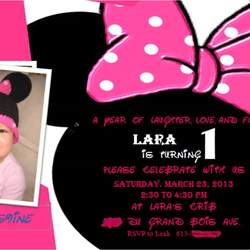 Lara's 1st Birthday - Minnie Mouse