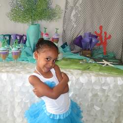 Chloe's Mermaid 4th Birthday - Mermaid /Under the Sea
