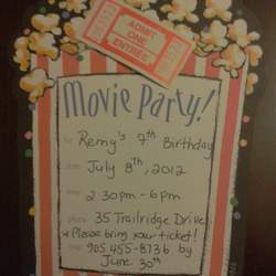 Let's Go To The Movies - Movie & Popcorn