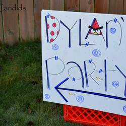 Dylan's Angry Bird party - Angry Birds