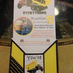 Rustin's Construction Zone - Construction party