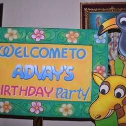 Advay's 2nd Birthday - Jungle Theme