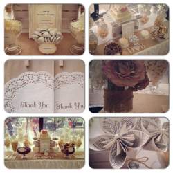 Dan & Bec's Rustic Beach Wedding - Rustic Lolly Buffet