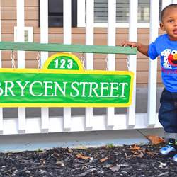 Brycen 1st Birthday - Elmo & Sesame Street