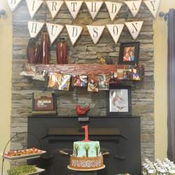 Hudson Turns One - Woodland Critters