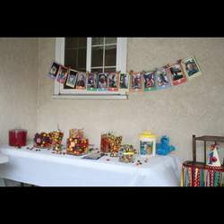 Grant's 1st birthday - Sesame Street