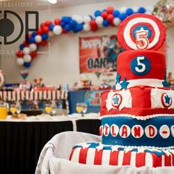 5th Birthday - Captain America
