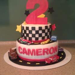 2nd Birthday! - Cars Race Track
