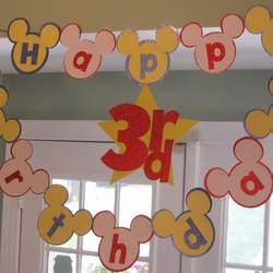 Mickey Mouse 3rd Birthday Party - Mickey Mouse Clubhouse