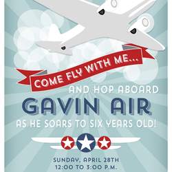 Gavin Soars to Six - Airplanes