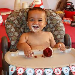 Kingston's Birthday Party - Sock Monkey Birthday Party