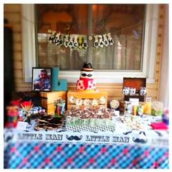 Mustache & Ties - Little Man Mustache Bash