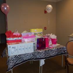 Baby Joanna Shower @ work - Hot Pink with Zebra Print