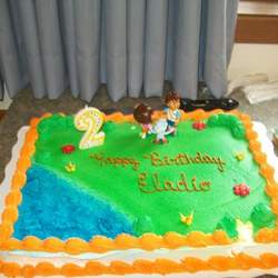 Eladio's 2nd Birthday  - Dora and Diego