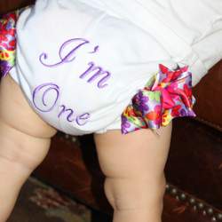 Hadley Jane is 1 - garden party