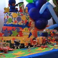 1st Birthday - Sesame Street