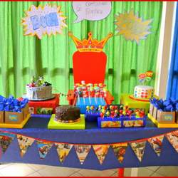 Spiderman and Baby Marvel - Superheros Party