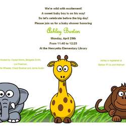 Jungle Theme Baby Shower - Welcome to the Jungle 