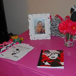 Rosalie's 1st Birthday - Minnie Mouse